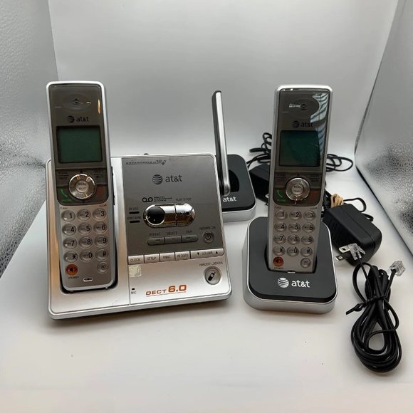 at&t | Other | Att Dect 6 Expandable To 2 Handsets Answering Machine ...